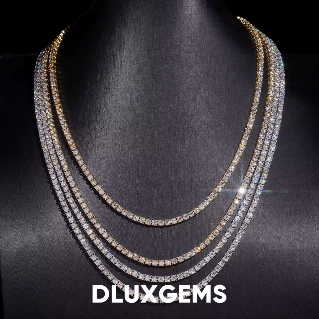 3MM Moissanite Tennis Chain