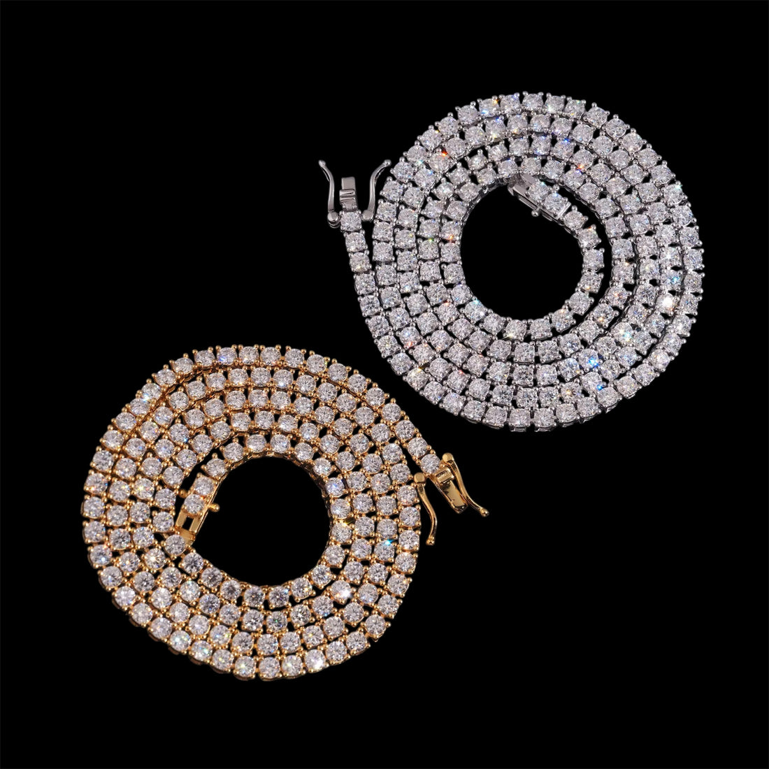 3MM Moissanite Tennis Chain