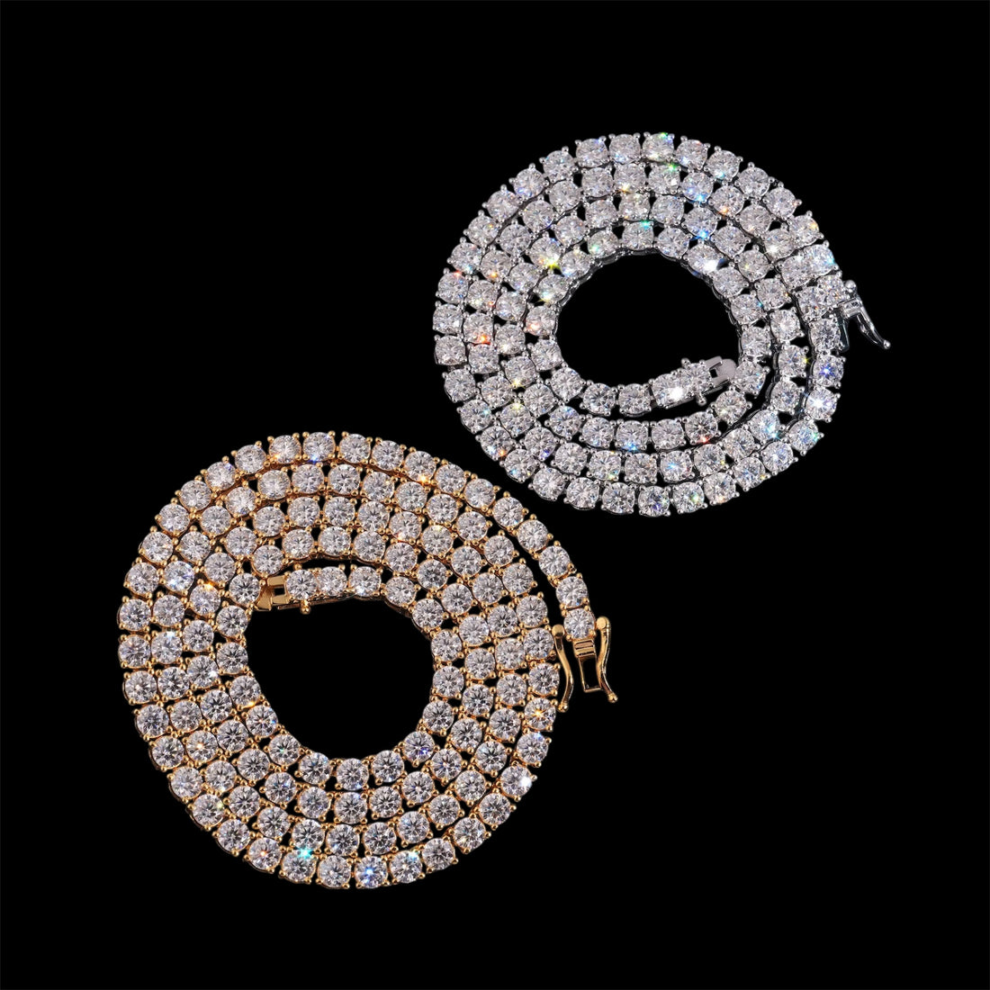 4MM Moissanite Tennis Chain