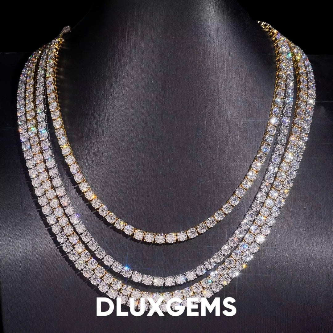 5MM Moissanite Tennis Chain