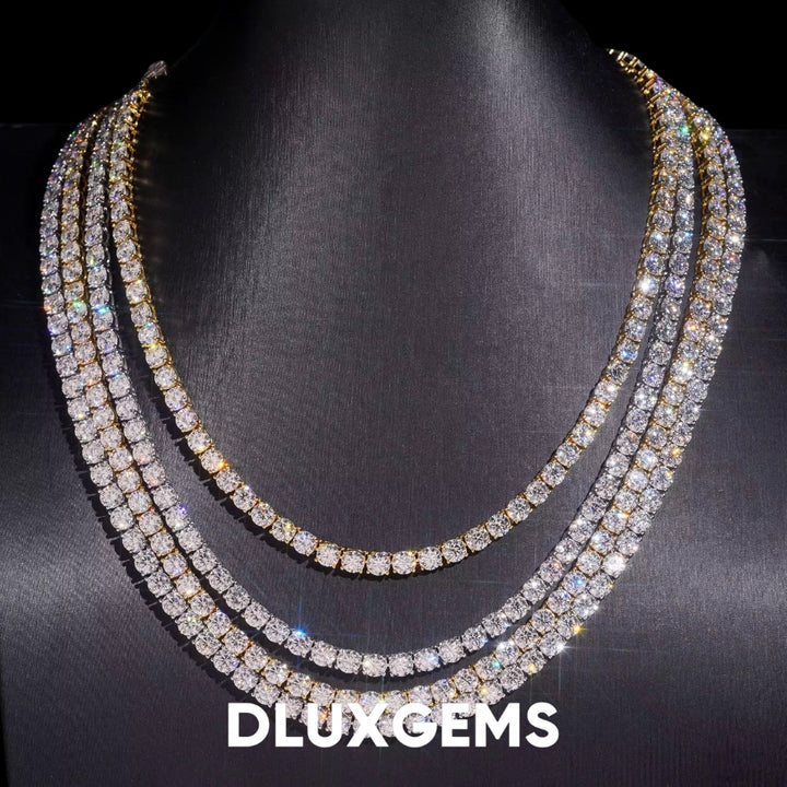 5MM Moissanite Tennis Chain