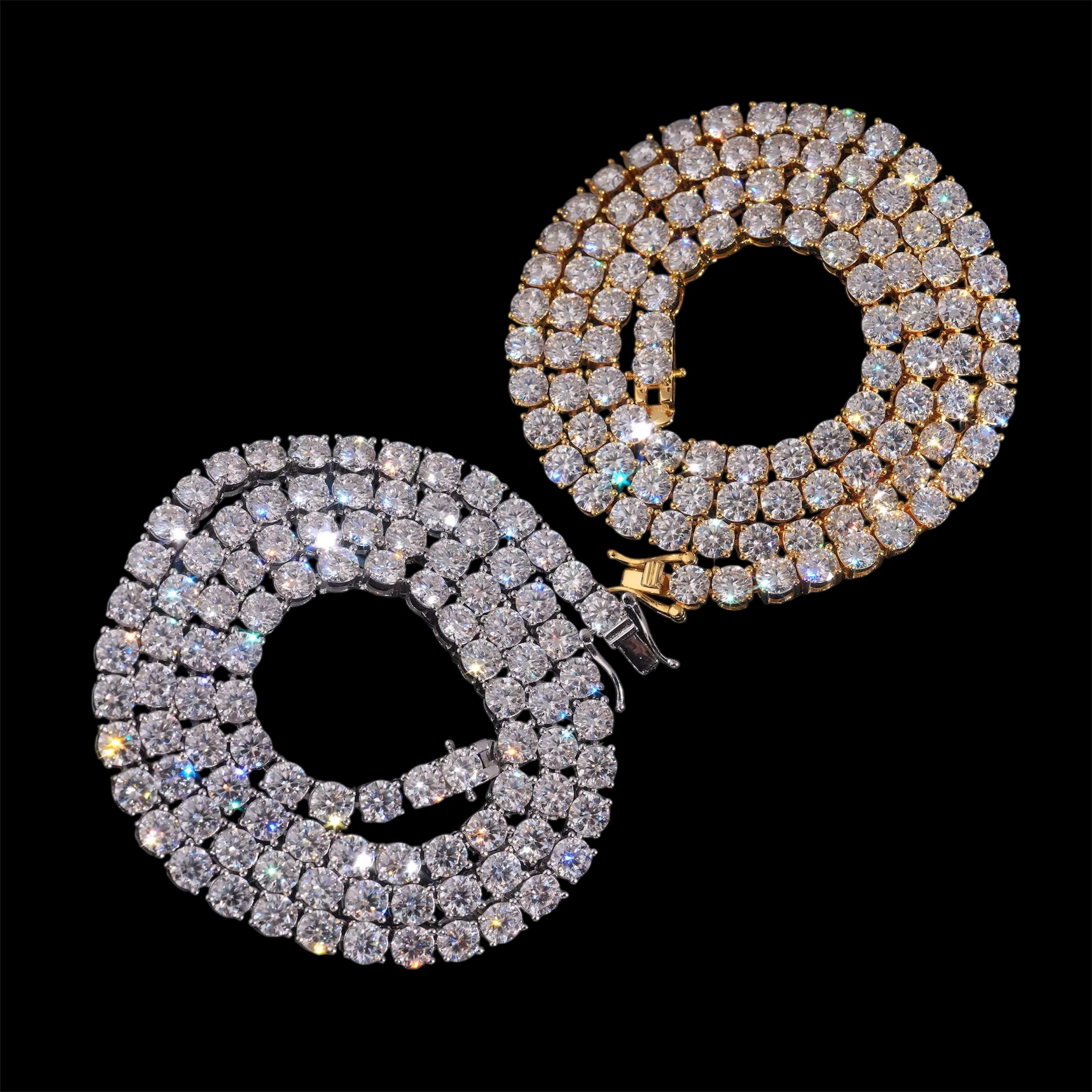 5MM Moissanite Tennis Chain