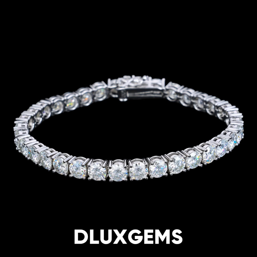 5MM Moissanite Tennis Bracelet