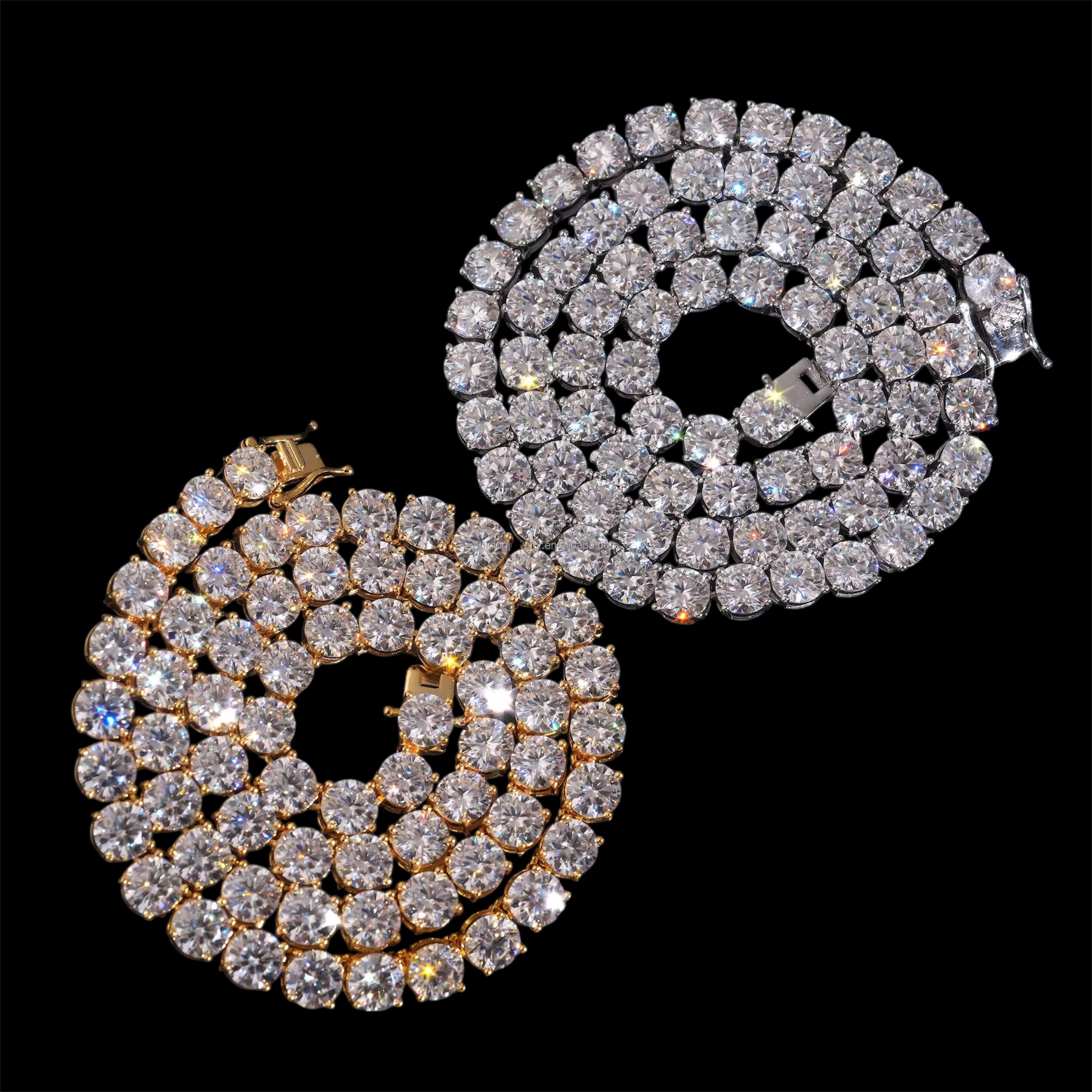 6.5MM Moissanite Tennis Chain