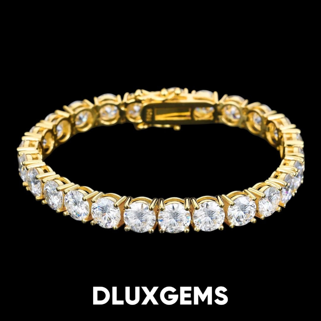 6MM Moissanite Tennis Bracelet