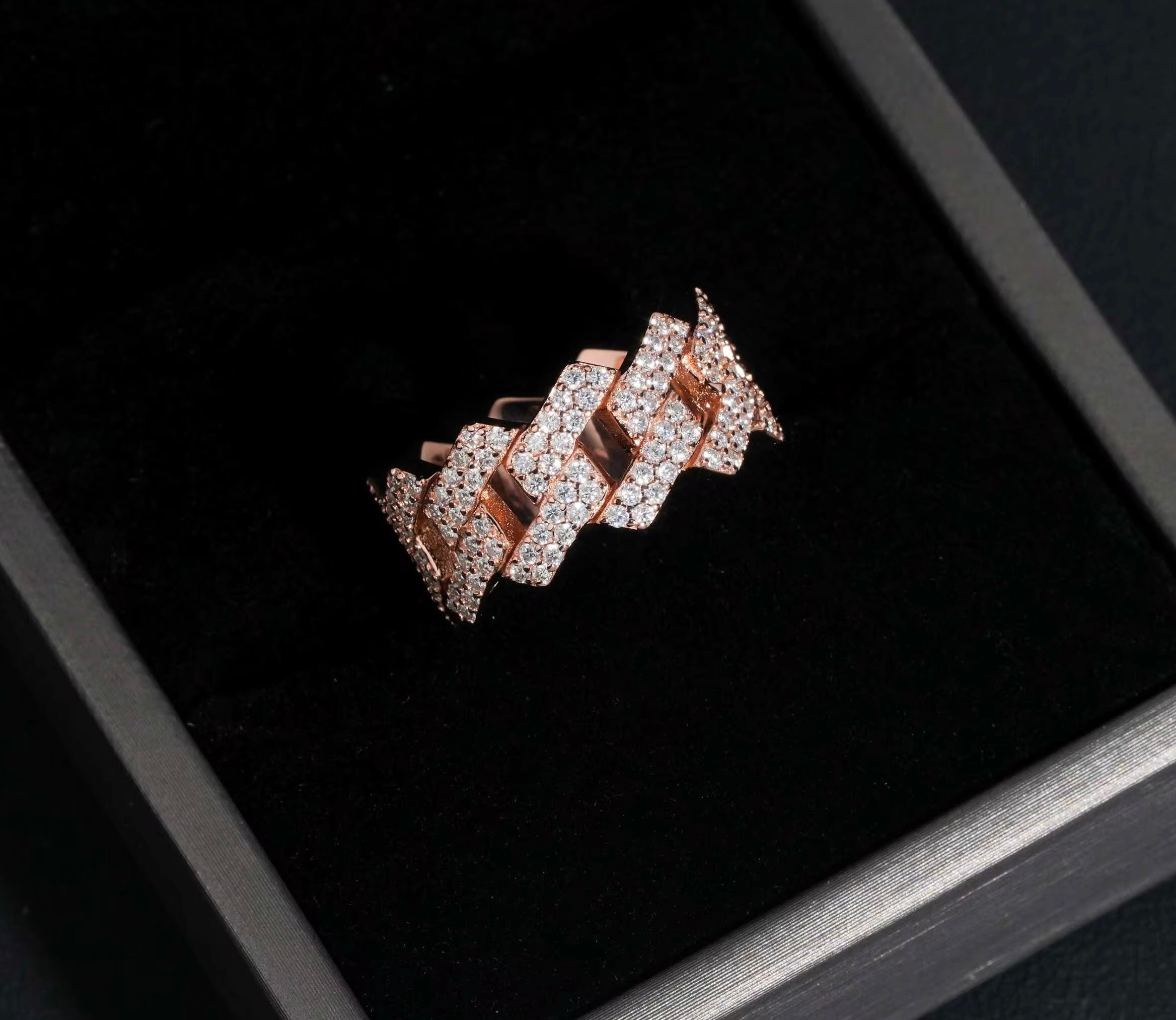 La Cubana Miami Iced Out Ring