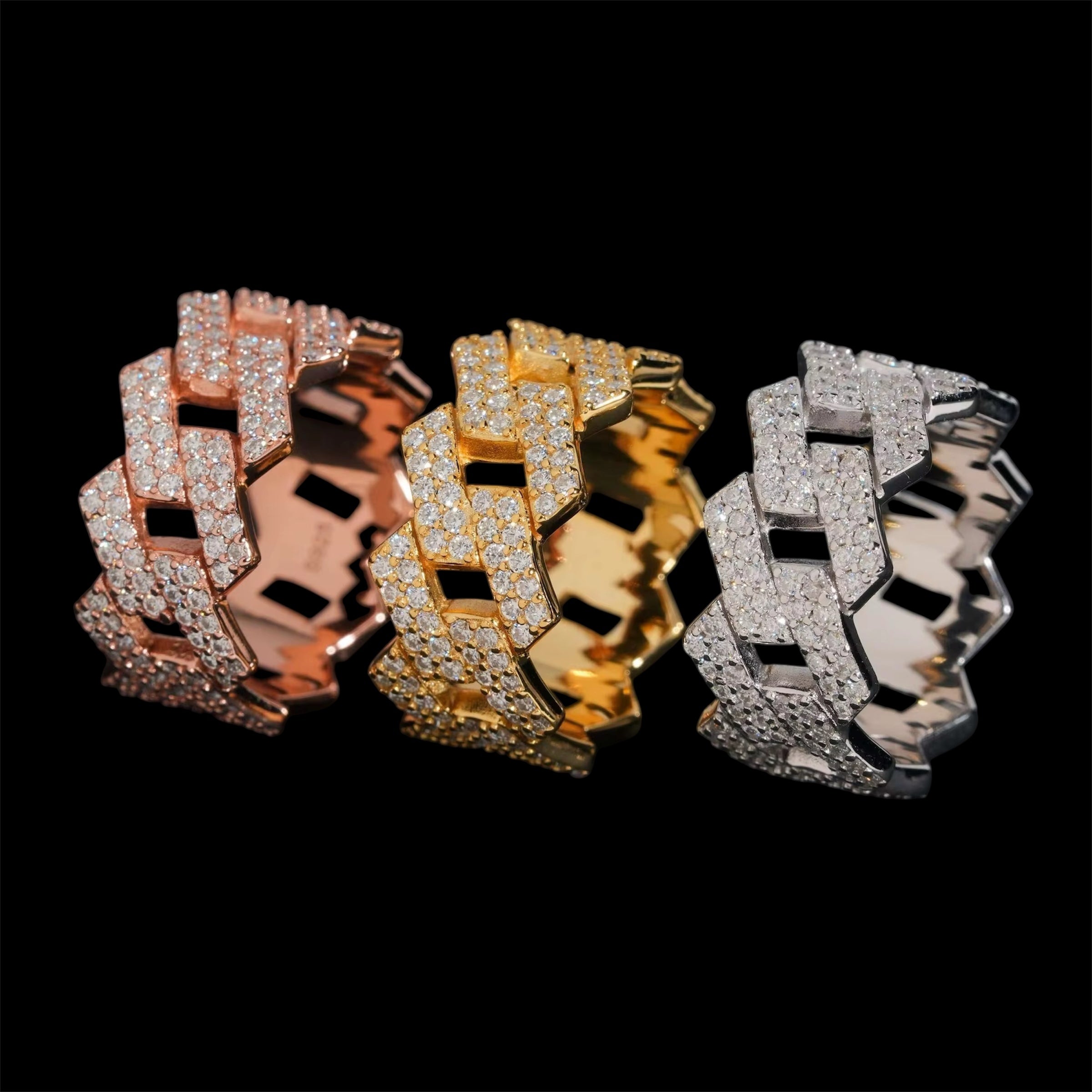 La Cubana Miami Iced Out Ring