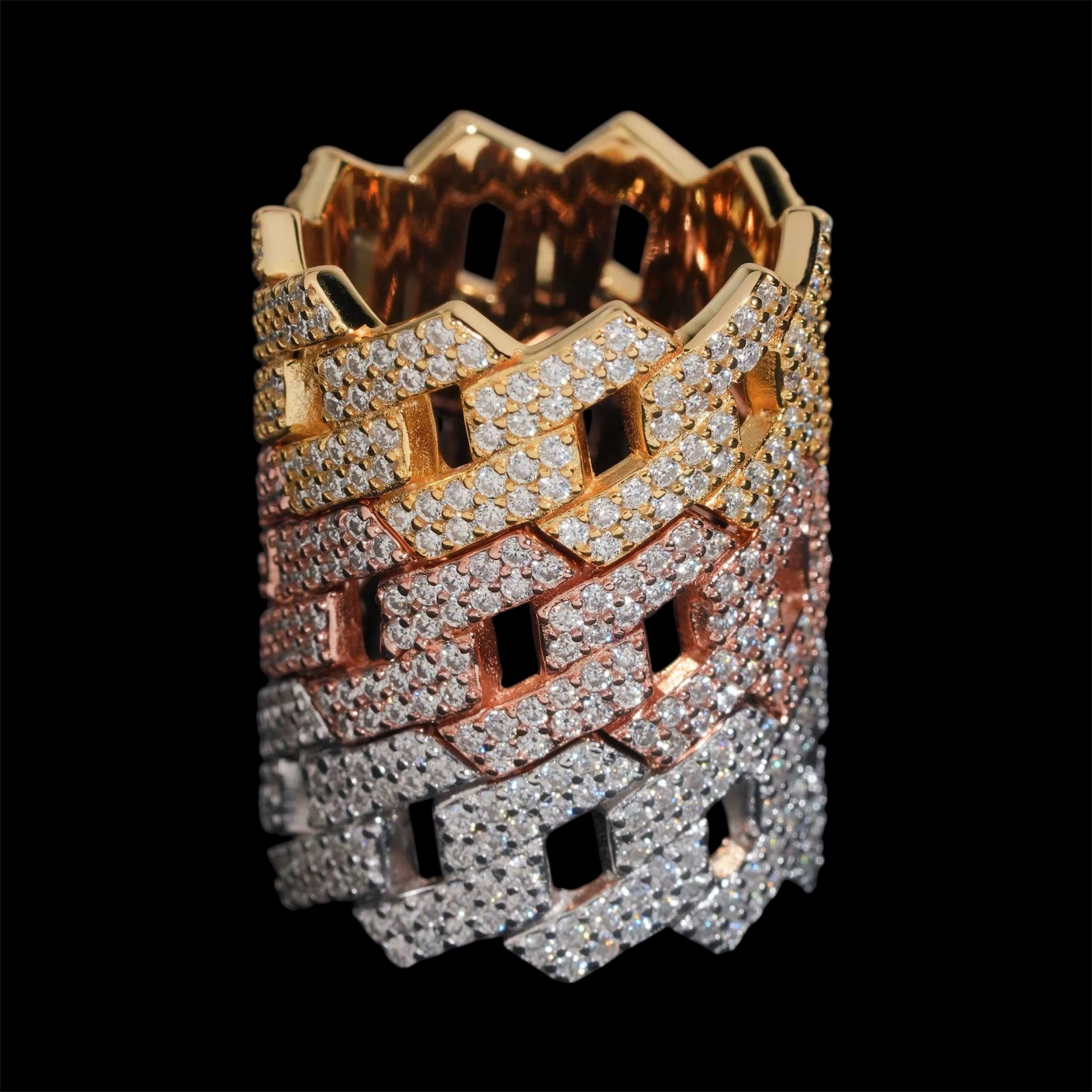 La Cubana Miami Iced Out Ring