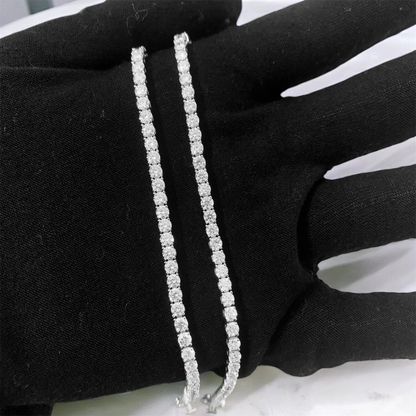 Iced Out Moissanite Tennis Bracelet