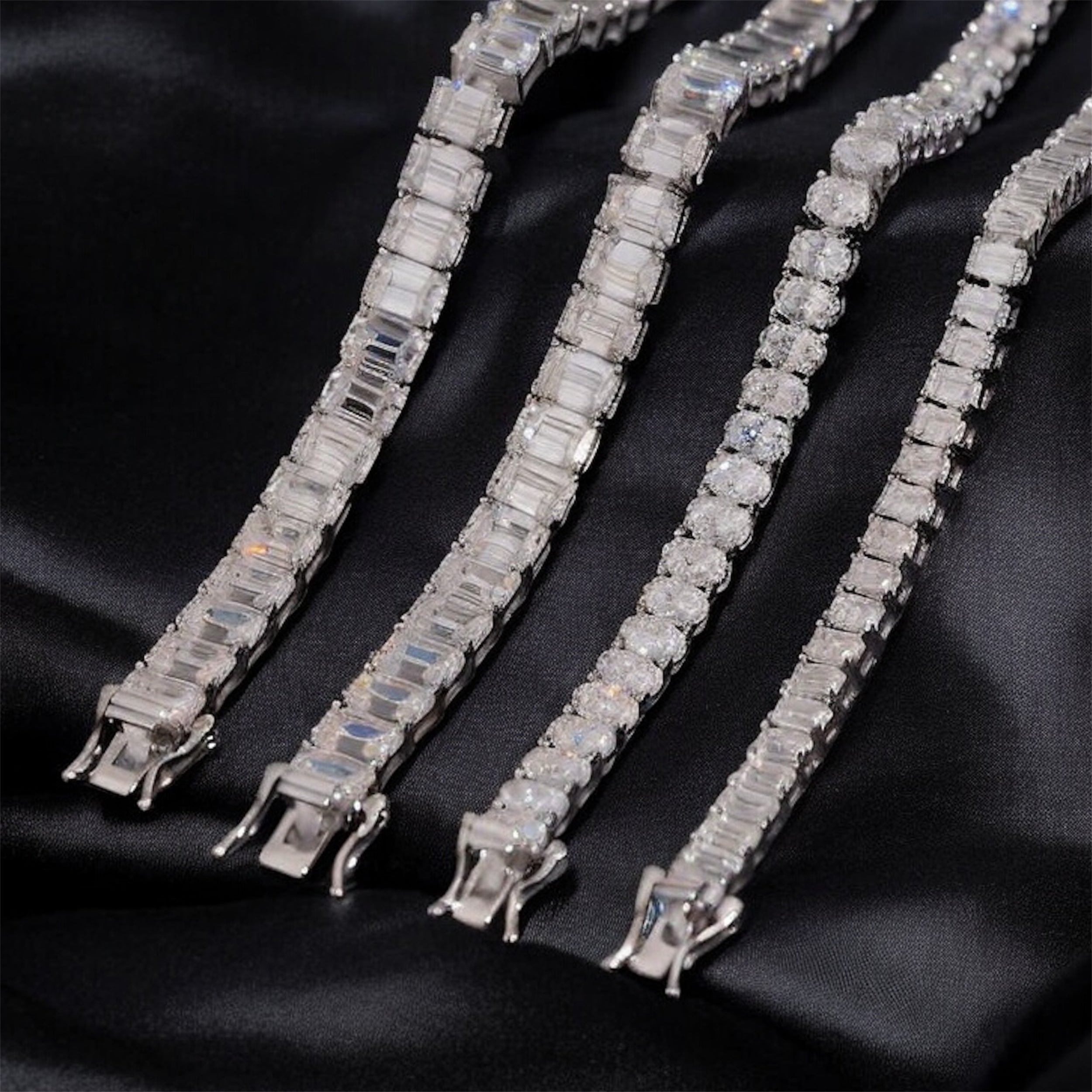 Emerald Cut Tennis Bracelet