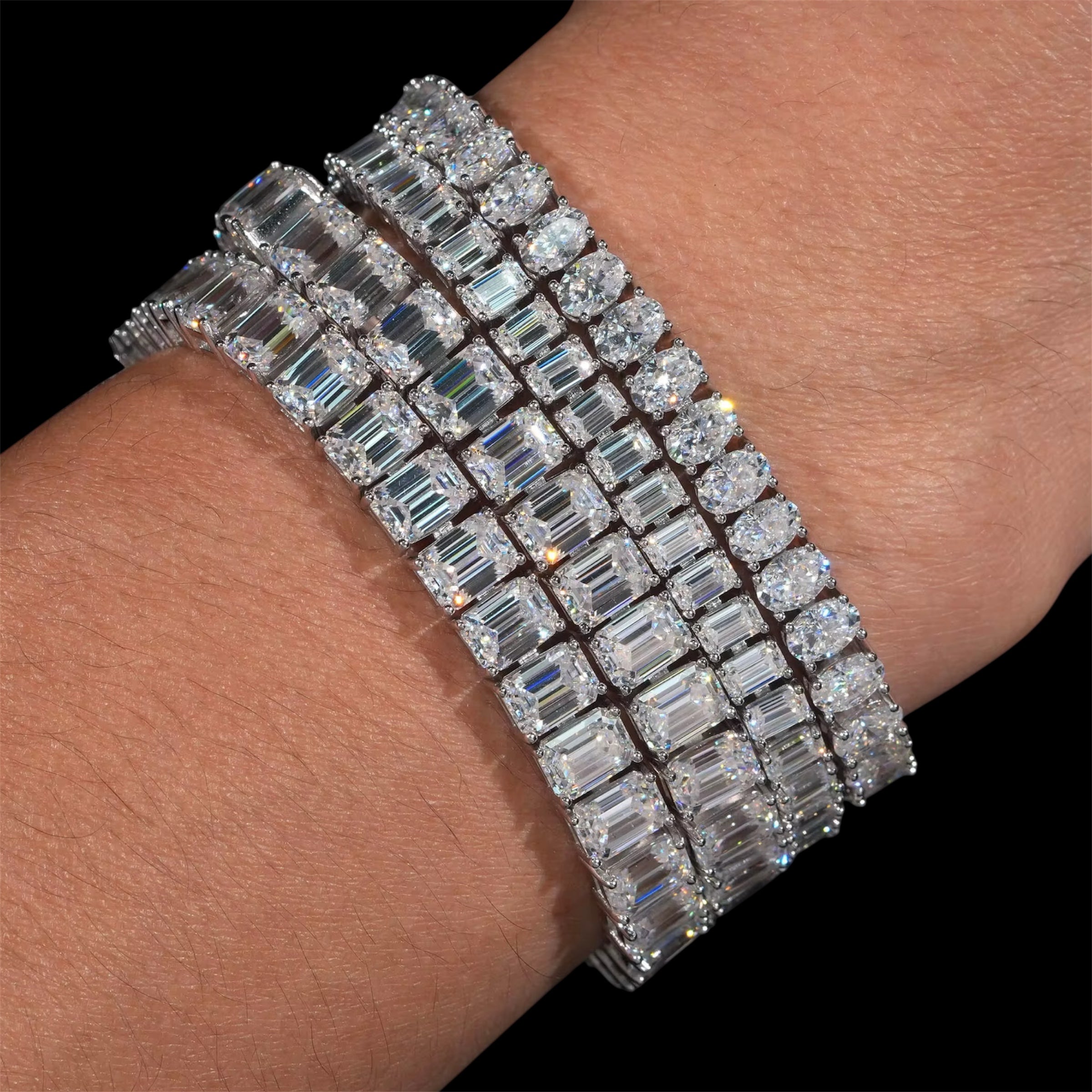 Oval Cut Tennis Bracelet