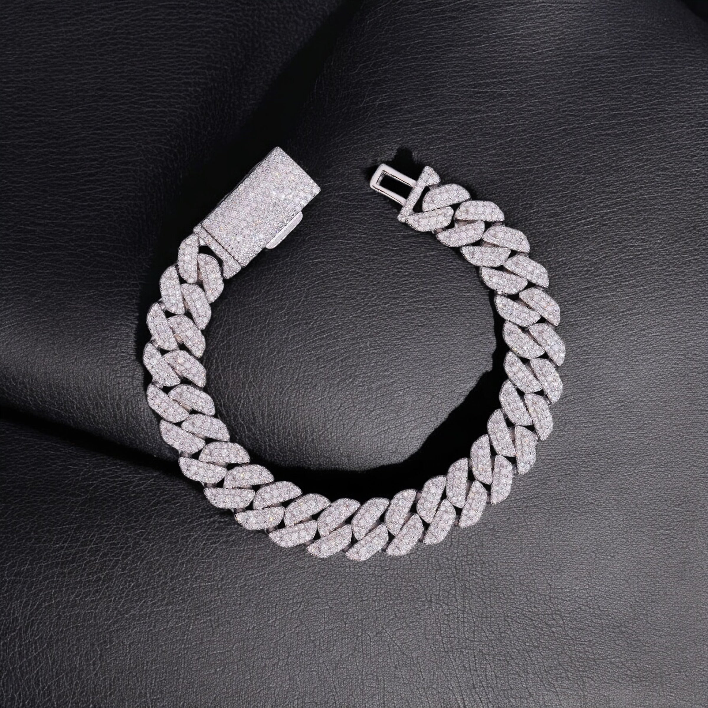 La Cubana 3 Row Miami Cuban Link Bracelet