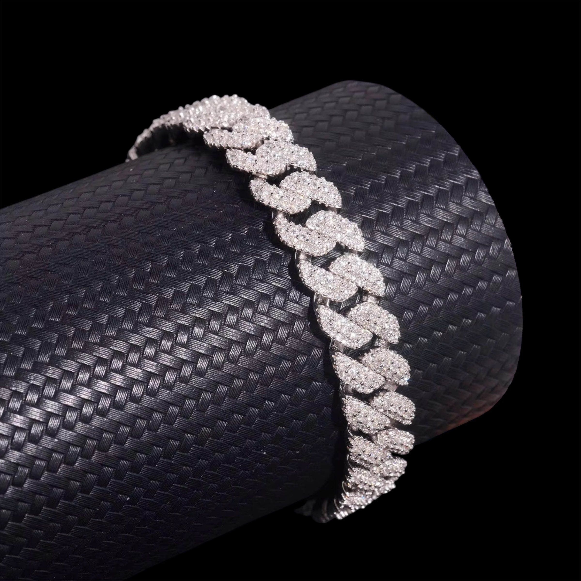 La Cubana 3 Row Miami Cuban Link Bracelet