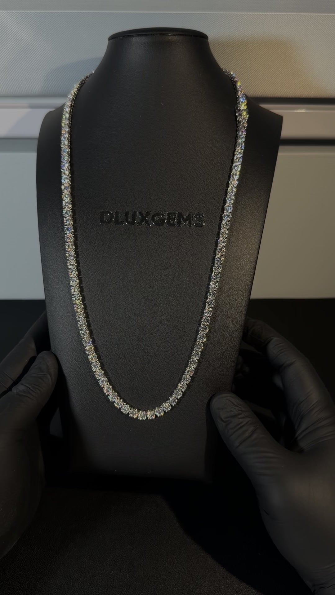 5MM Moissanite Tennis Chain